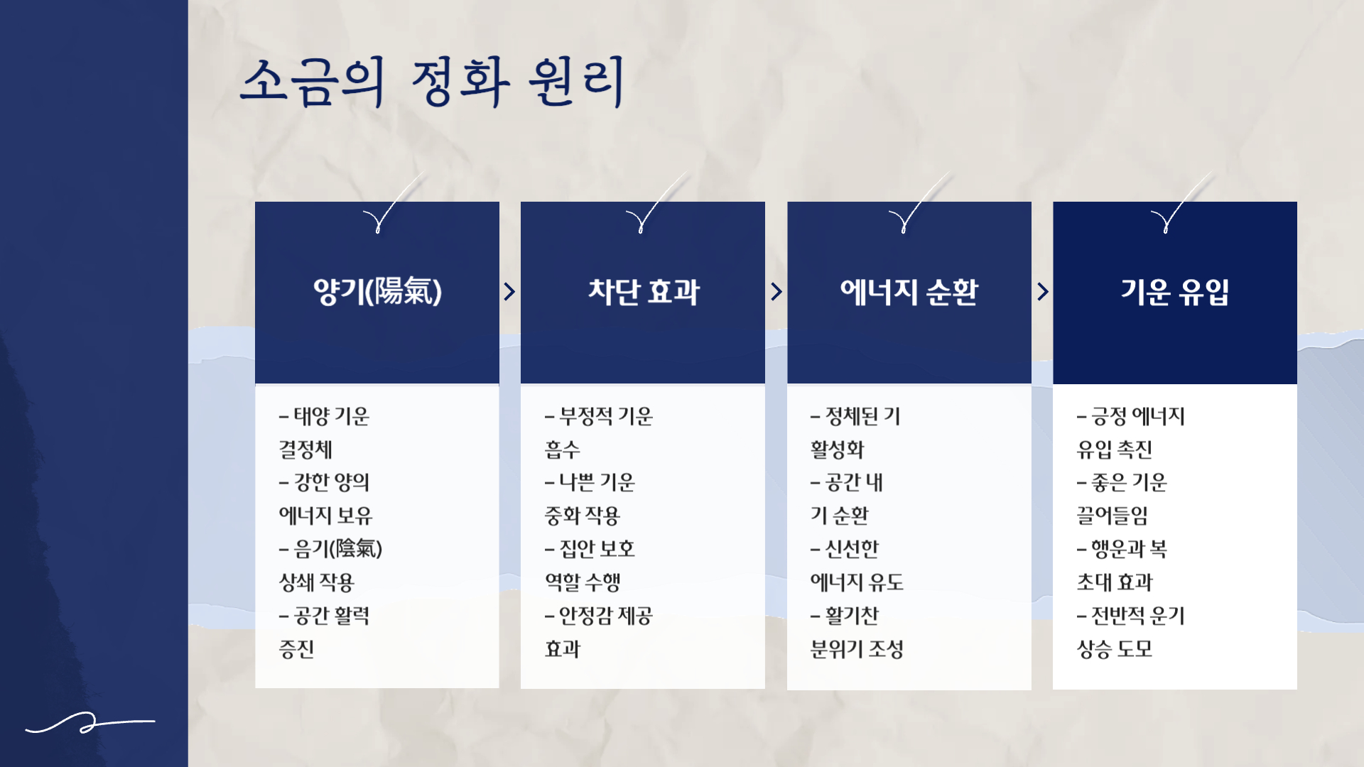풍수인테리어 소금단지와 소금항아리