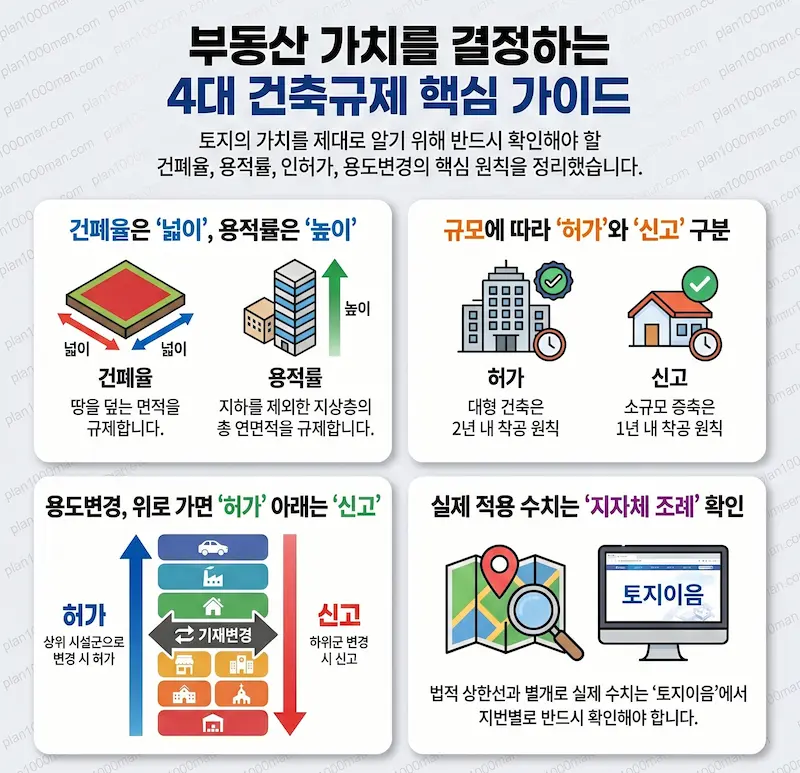건축규제 인포 그래픽