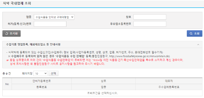 해외구매대행 식품, 주방용품 판매