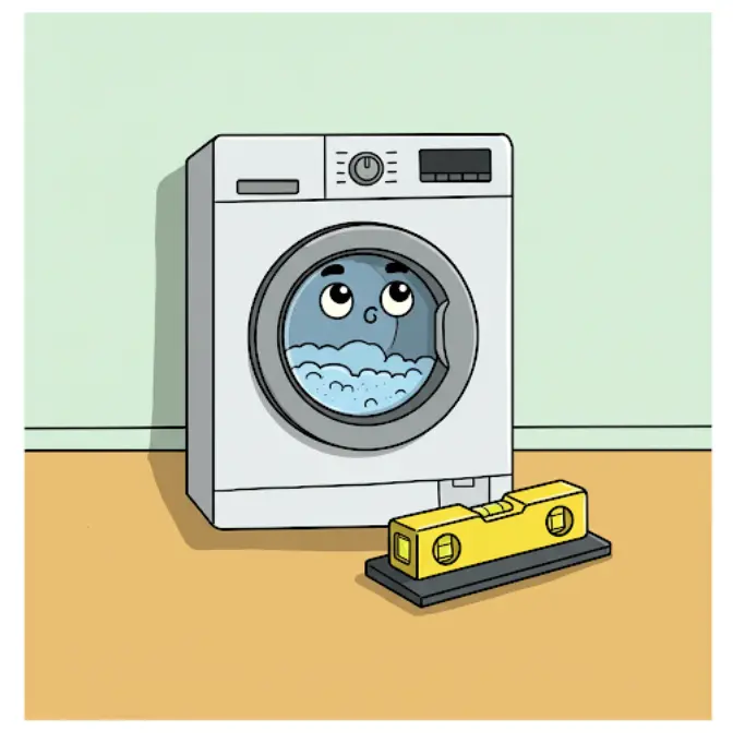 통돌이 세탁기 수평맞추는 방법-2