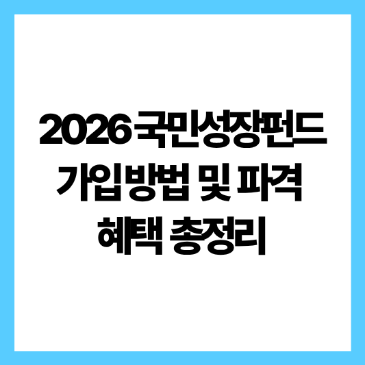 국민성장펀드