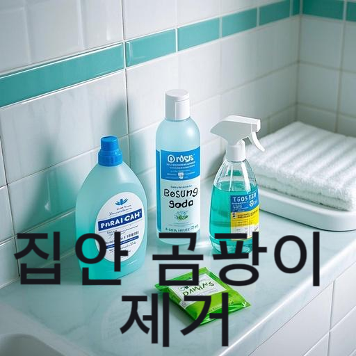 집안 곰팡이 제거 이렇게