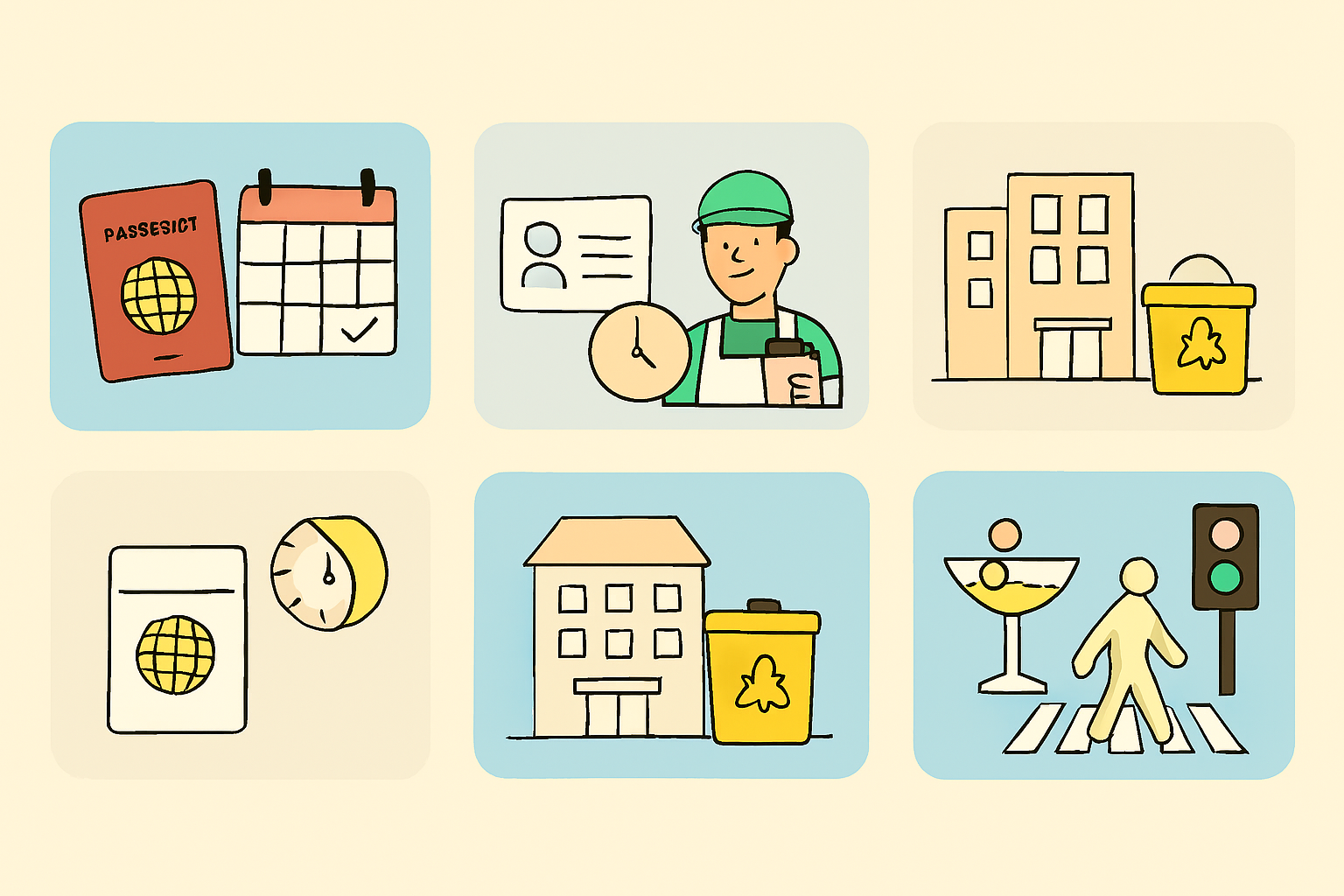 외국인 유학생이 한국 생활 중 주의해야 할 기본 법규 6가지 (2025년 기준)