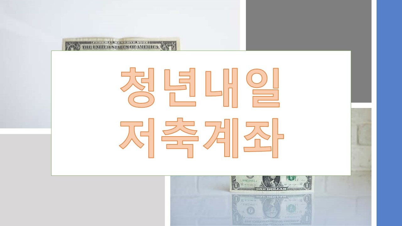 청년내일저축계좌 청년도약계좌 비교분석