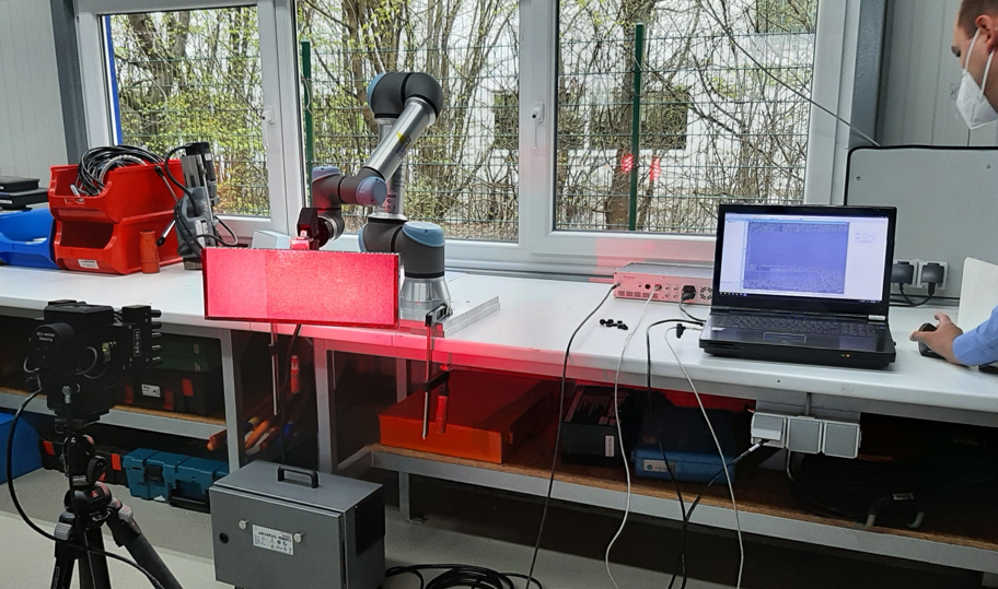 비파괴검사 Shearography 셋업, 팜테크(FAMTECH)