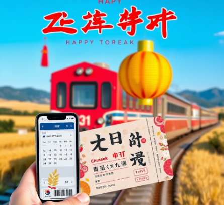 추석기차표예매 그림