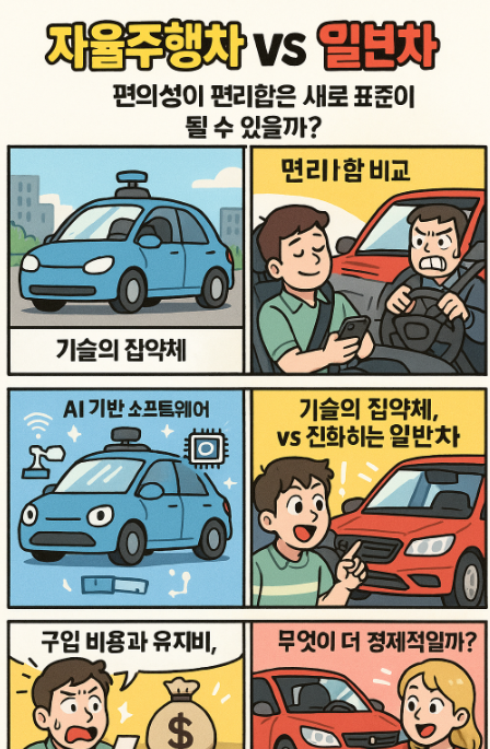 자율주행차 vs 일반차