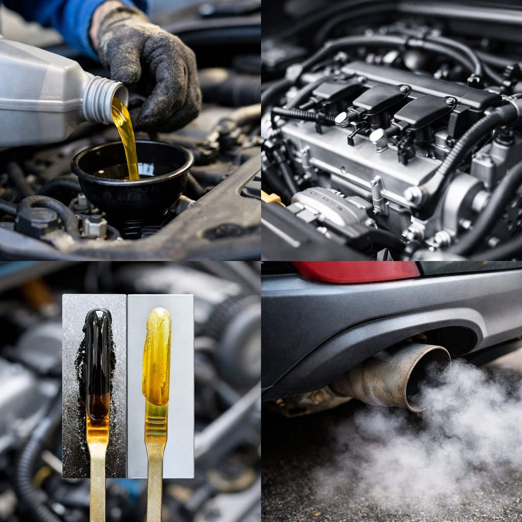 디젤 휘발유 엔진오일 교환주기 총정리|교체 시기, 비용, 증상까지 한눈에 관련 사진