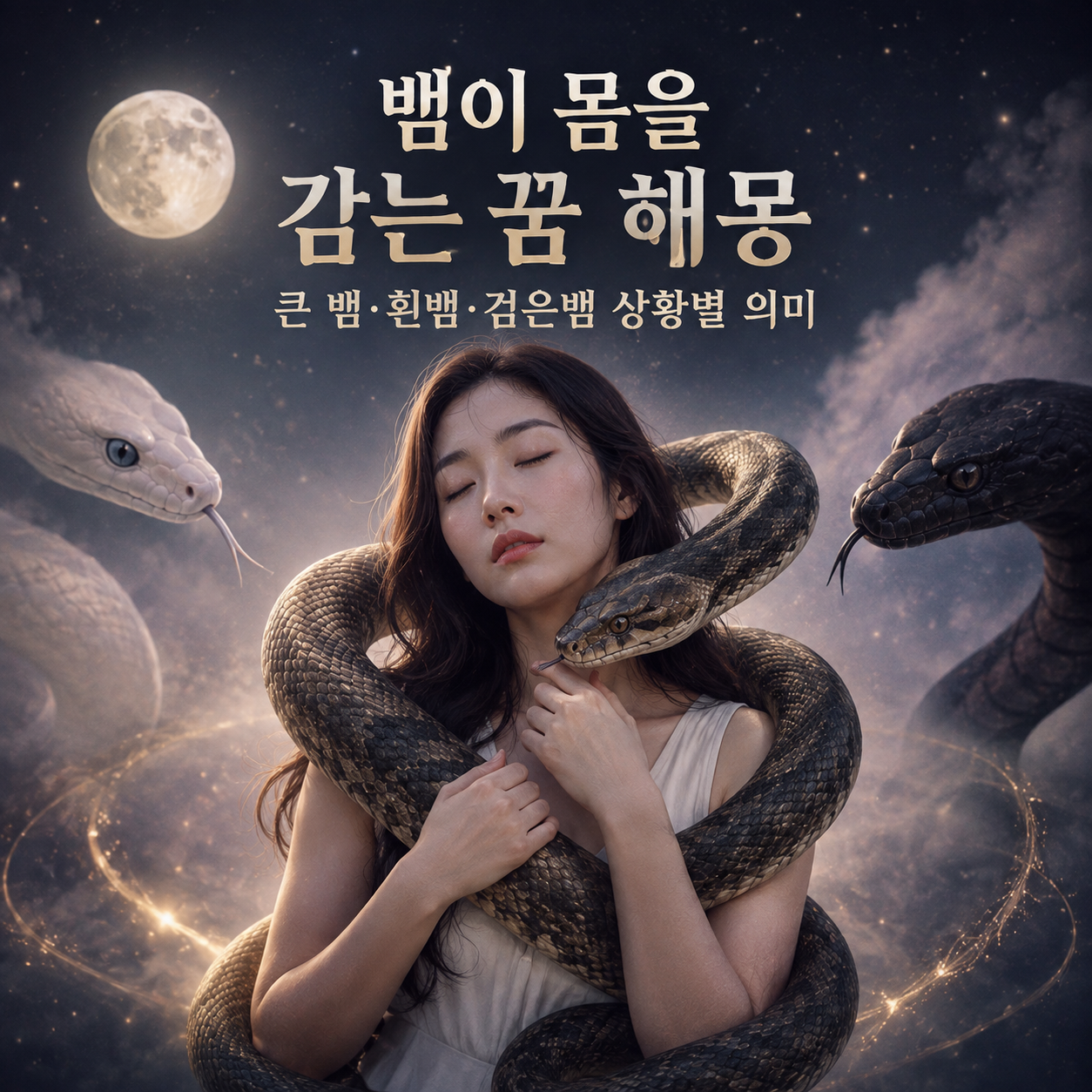 뱀이 몸을 감는 꿈