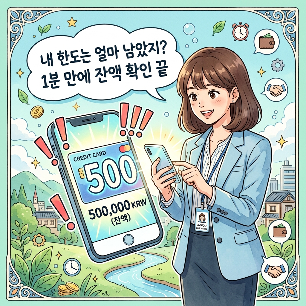 2026년 500만 원으로 확대된 국민내일배움카드 잔액을 고용24 모바일로 확인하는 방법
