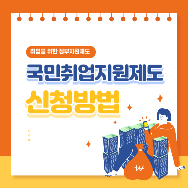 국민취업지원제도 지원대상, 신청방법