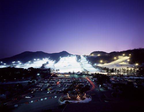 지산 포레스트 리조트 스키장