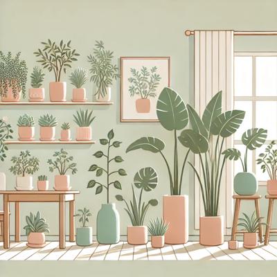 공기정화 식물 추천 TOP 5 - 실내 식물로 시작하는 건강한 공간 만들기