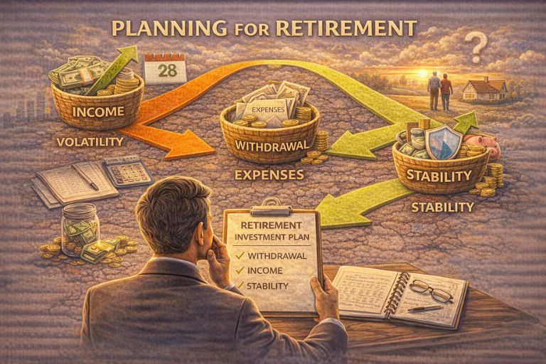 은퇴를 고려한 투자 계획 세우기 관련 이미지