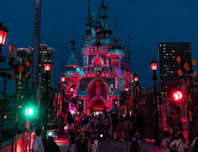 롯데월드할로윈축제포토존