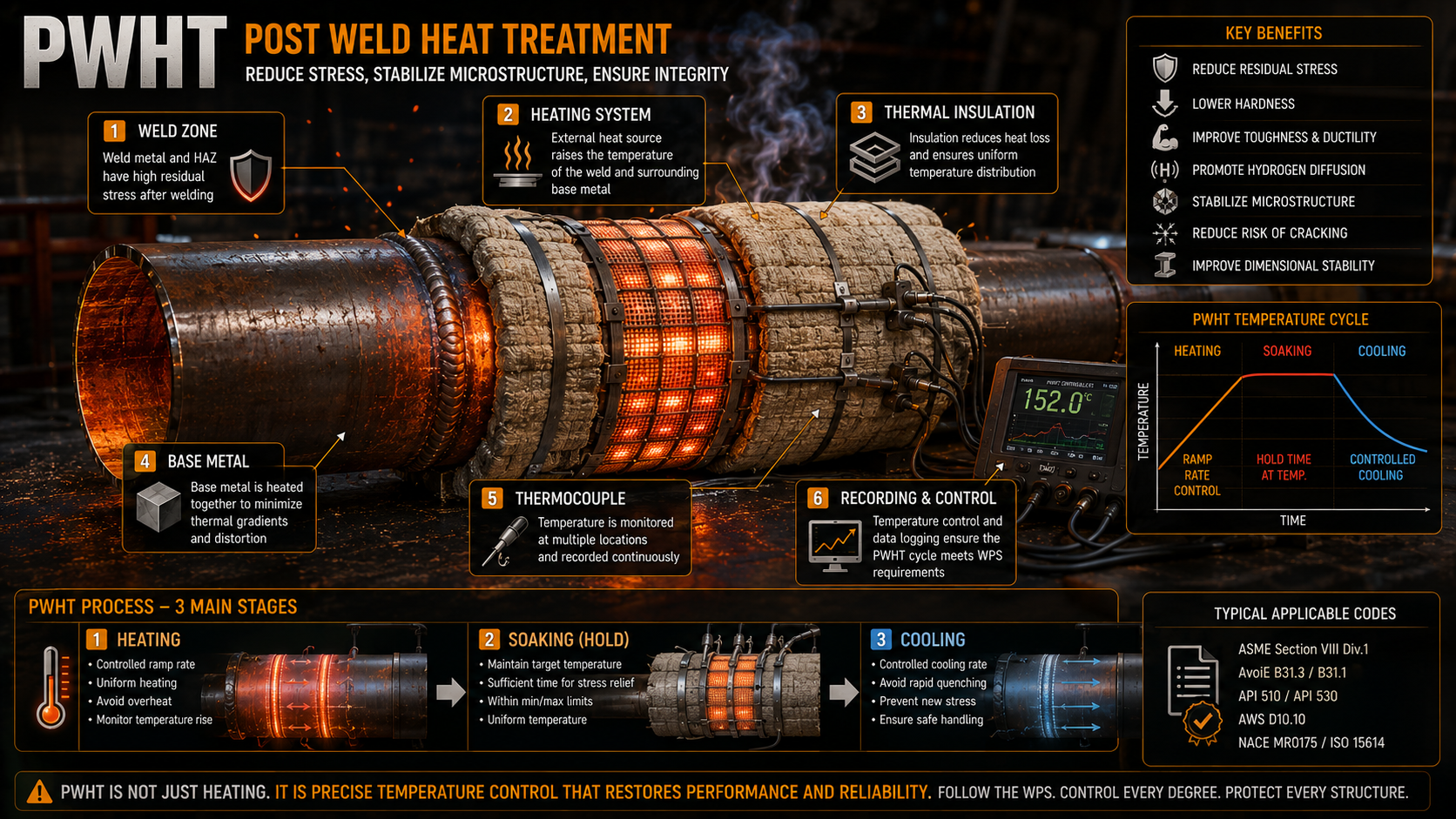 POST WELD HEAT TREATMENT