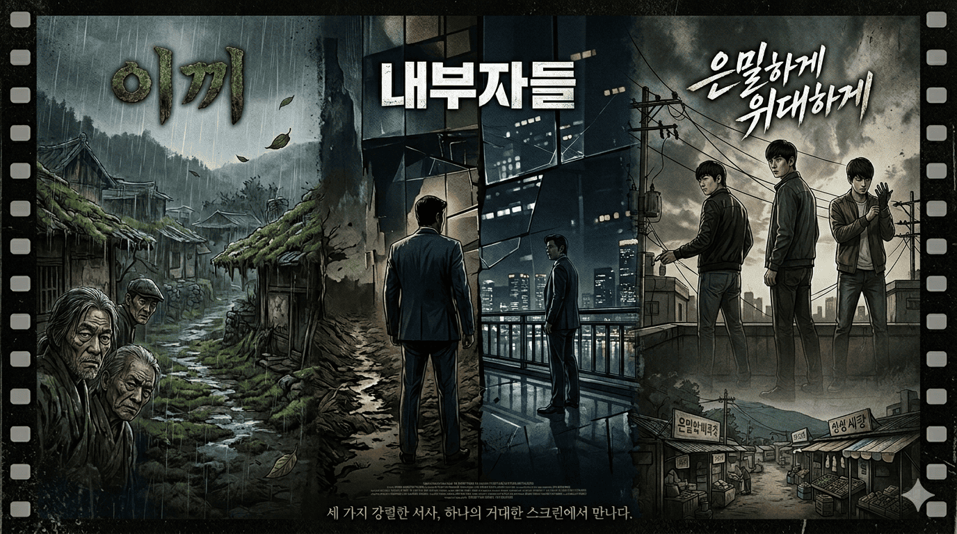이끼, 내부자들, 은밀하게 위대하게