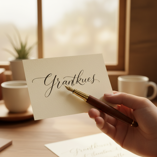 진심을 담은 손글씨 문구, 왜 중요할까요?