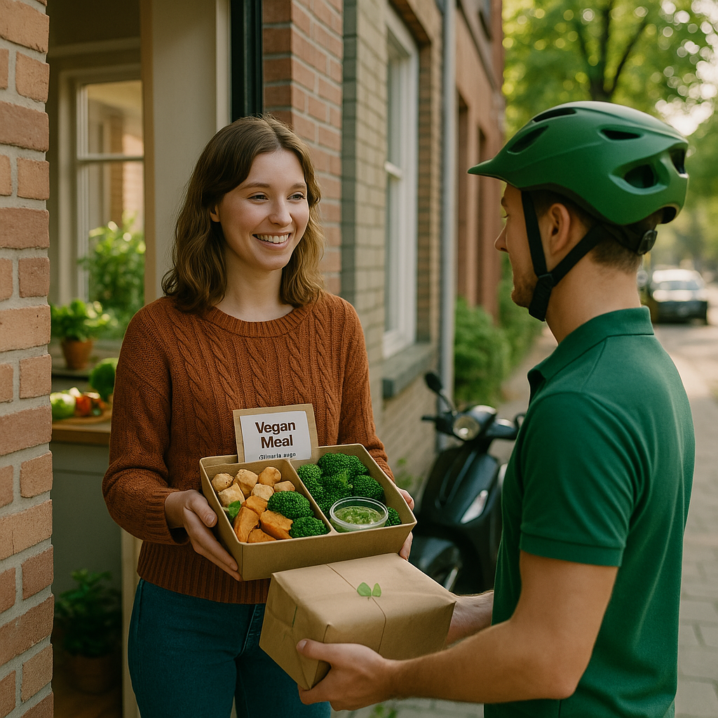 지역 기반 비건 배달 서비스 창업에 관한 이미지