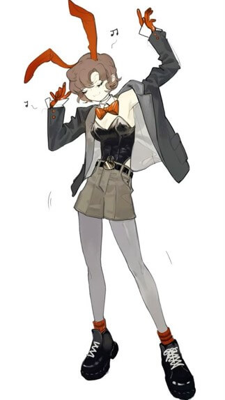 옷을-멋지게-갈아입고-멋을-내고있는-여자