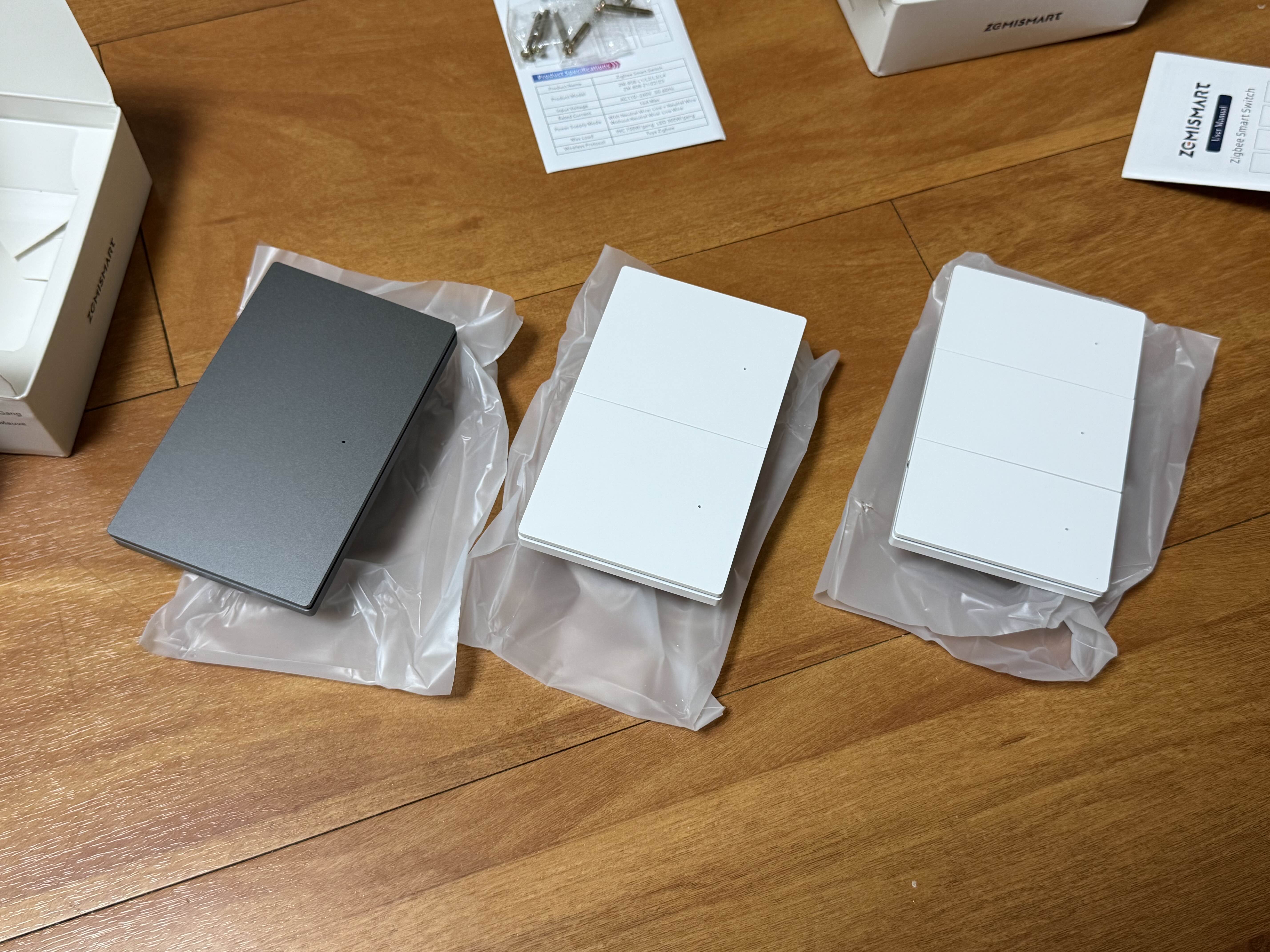 제미스마트 ZM808 Zigbee 스위치, 아카라 H2(2버튼, 1채널) 스위치 구매 및 설치