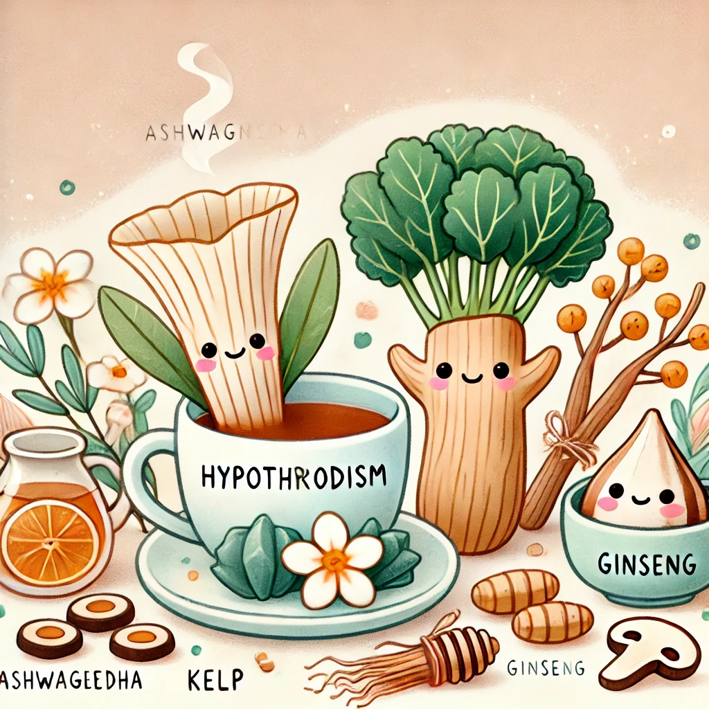 갑상선 기능저하증에 좋은 약초와 허브