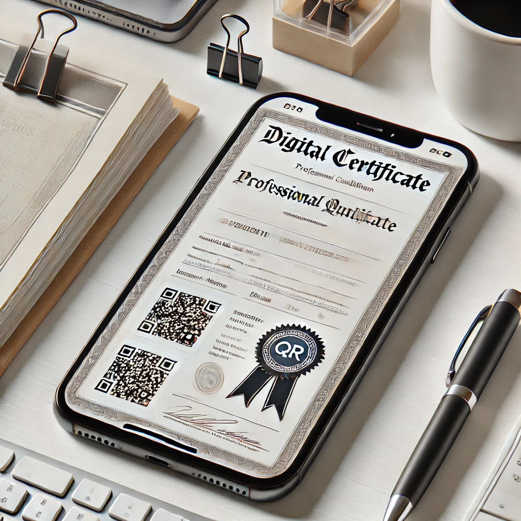 사업자등록증명서 모바일 발급 관련 그림