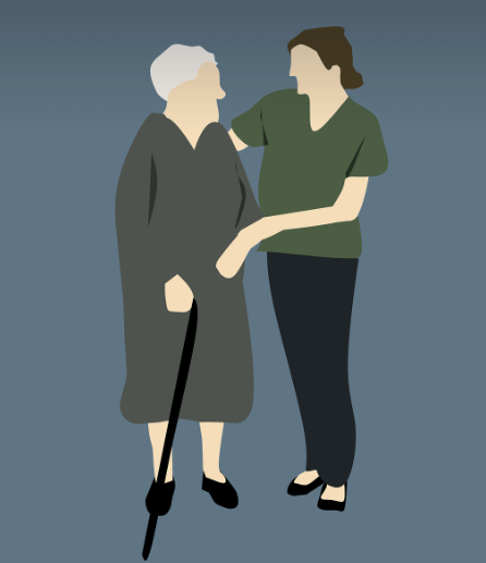 중증 치매 환자 보호