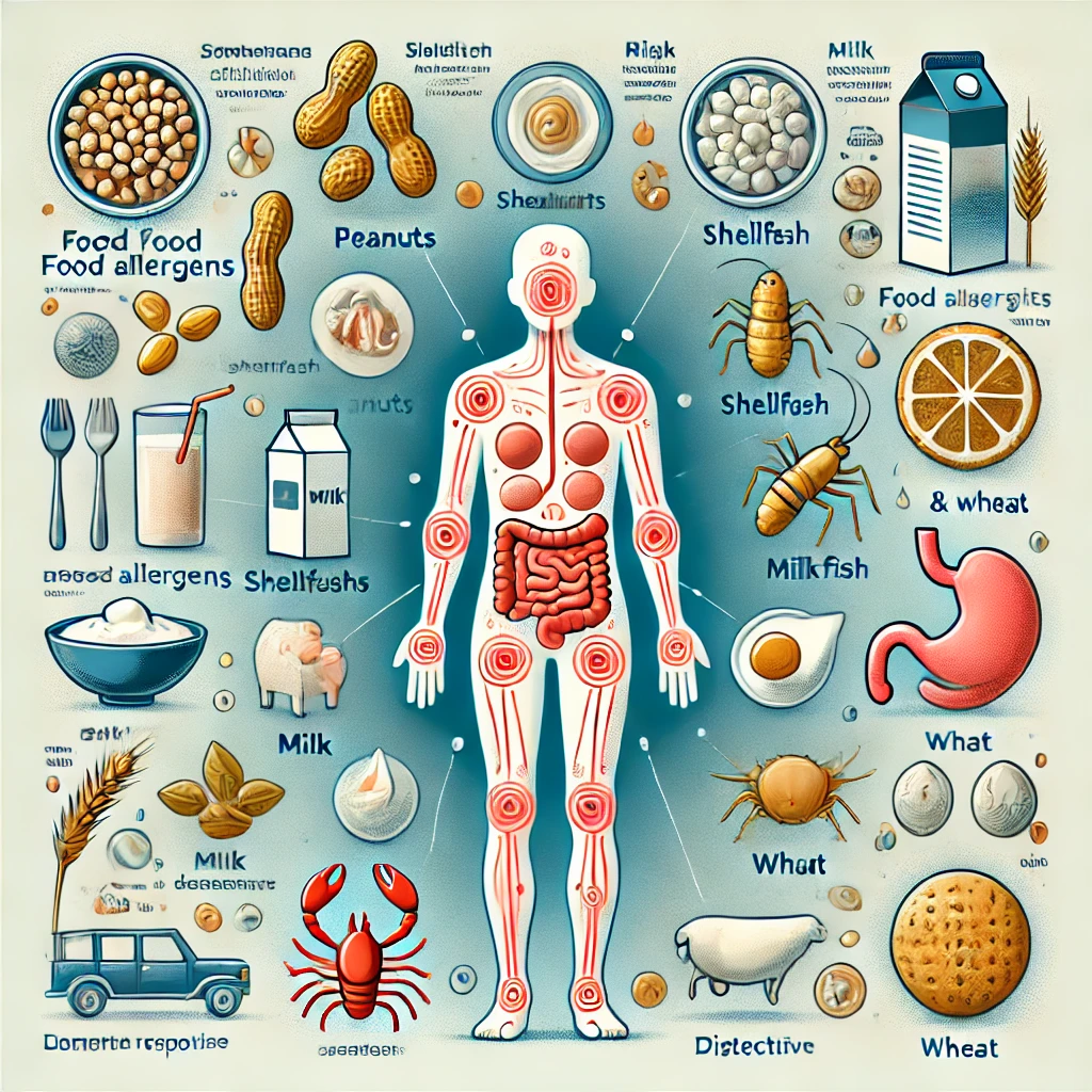 음식 알레르기 및 과민증 이해: 알아야 할 사항