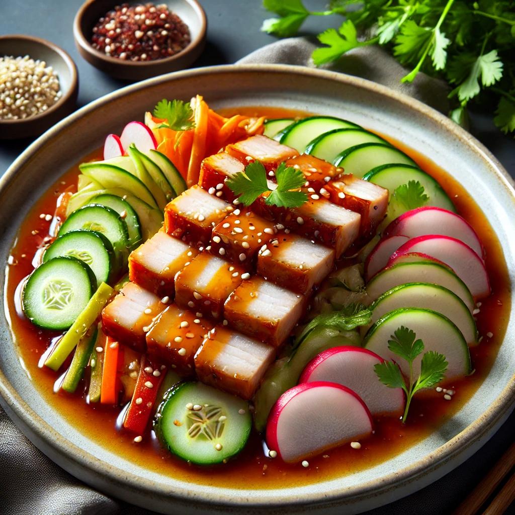 새콤하고 시원한 수육냉채