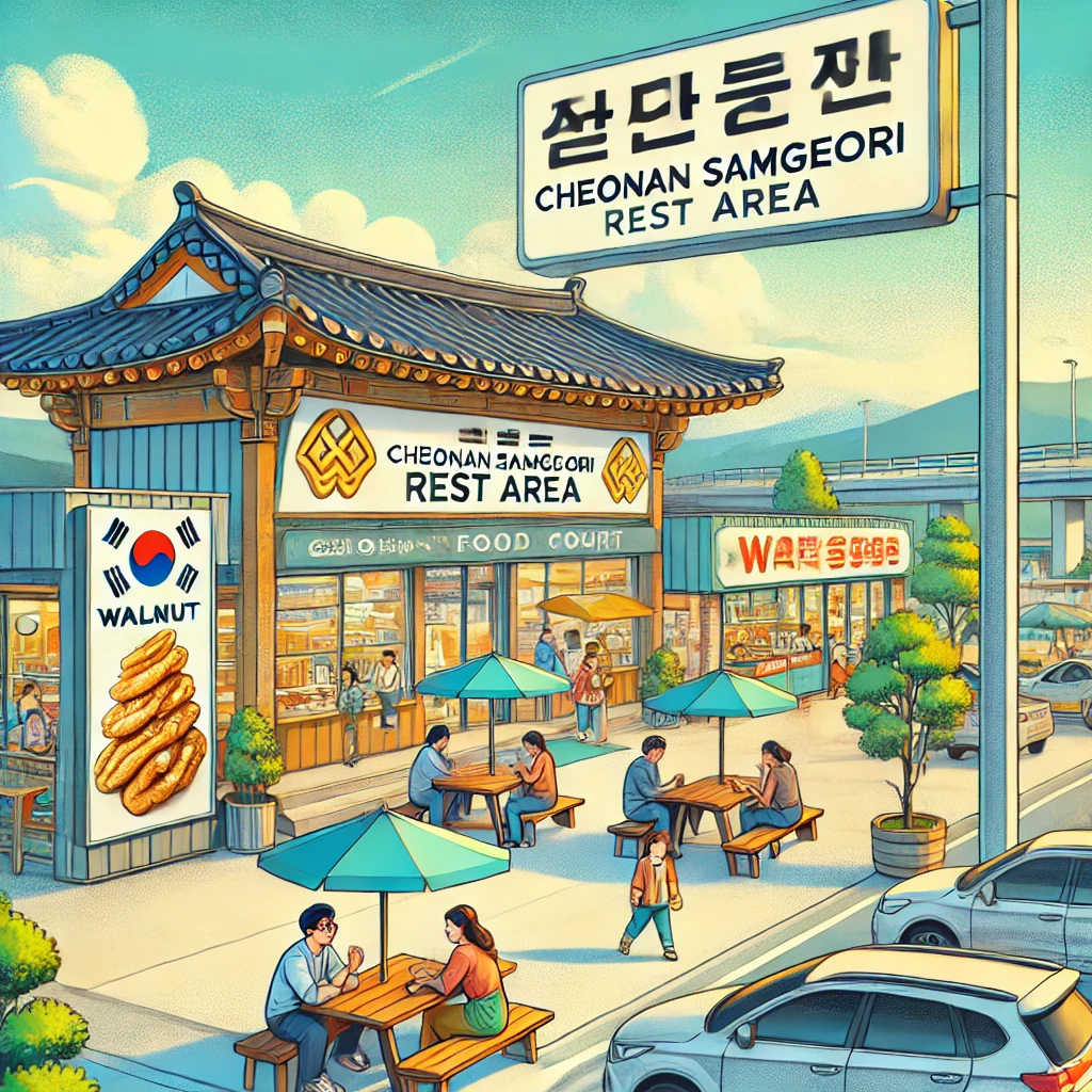 천안삼거리휴게소, 호두과자, 가족, 디자인