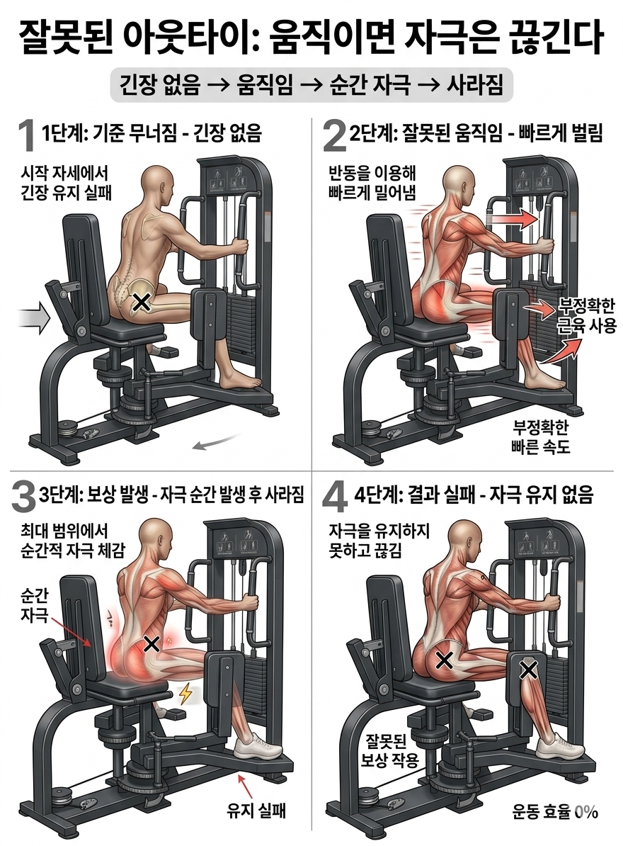 잘못된 아웃타이