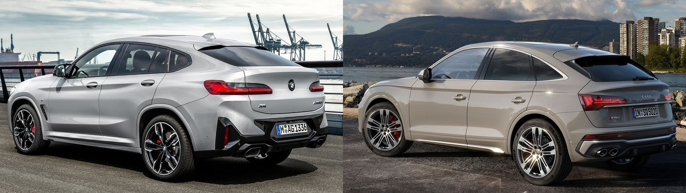 BMW X4 M40i, 아우디 SQ5 스포트백