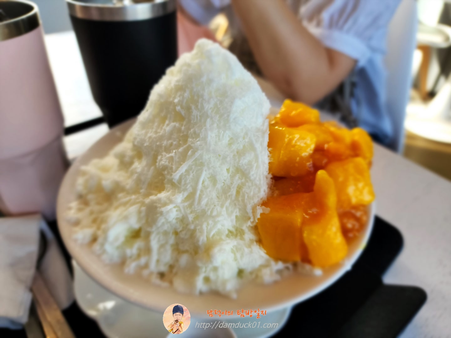 애플망고 빙수