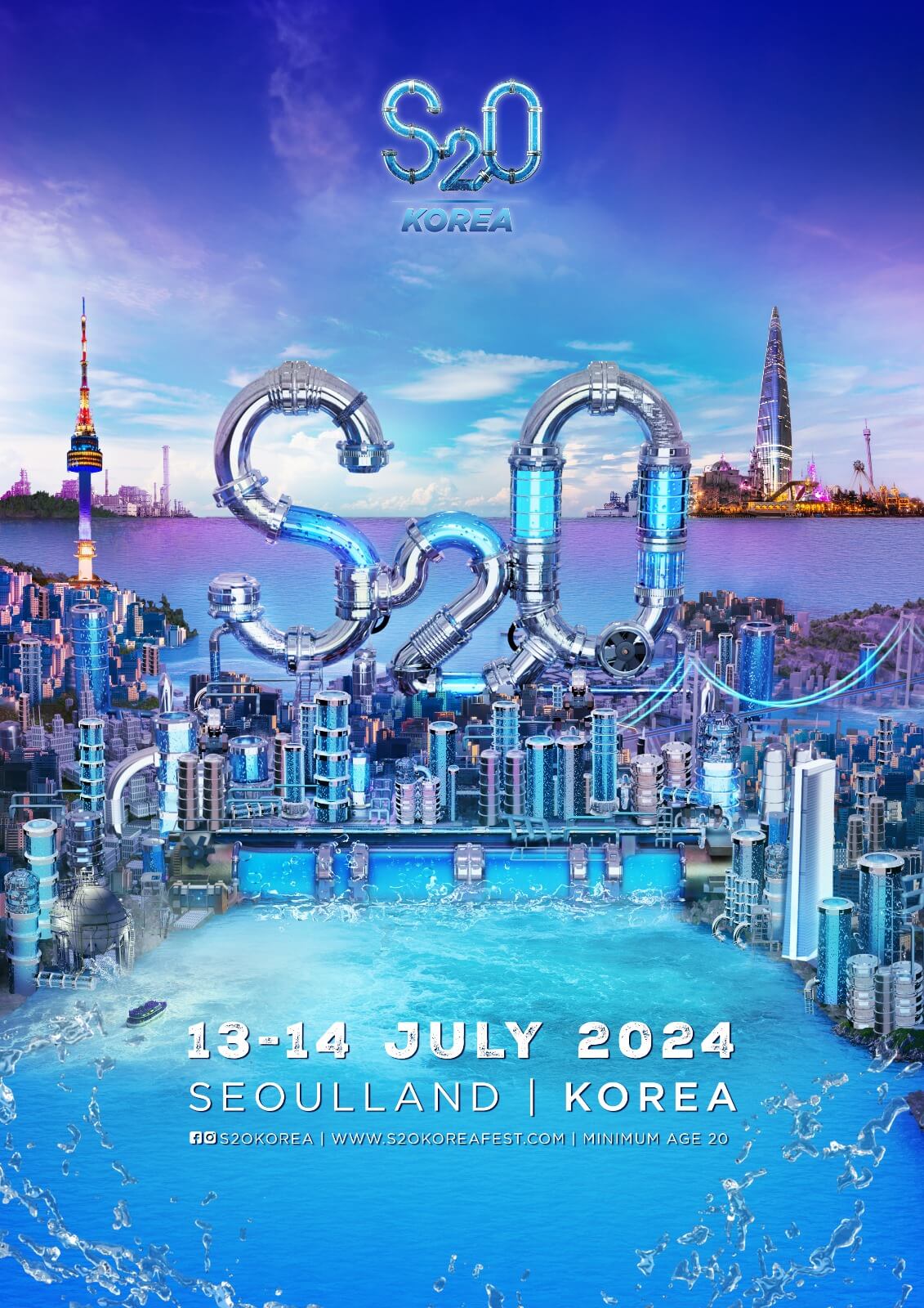 7월 여름 축제, 송크란 뮤직 페스트벌 2024 티켓 예매, 라인업 및 일정, 주차장 정보