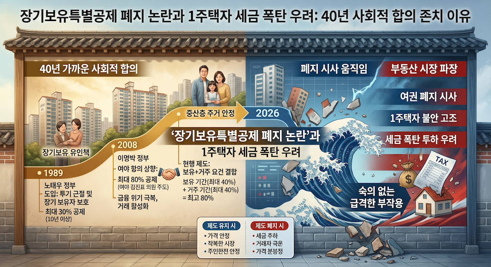 40년 사회적 합의의 존치 이유