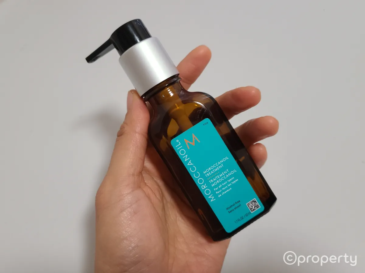 모로칸오일트리트먼트-갈색병-민트색라벨