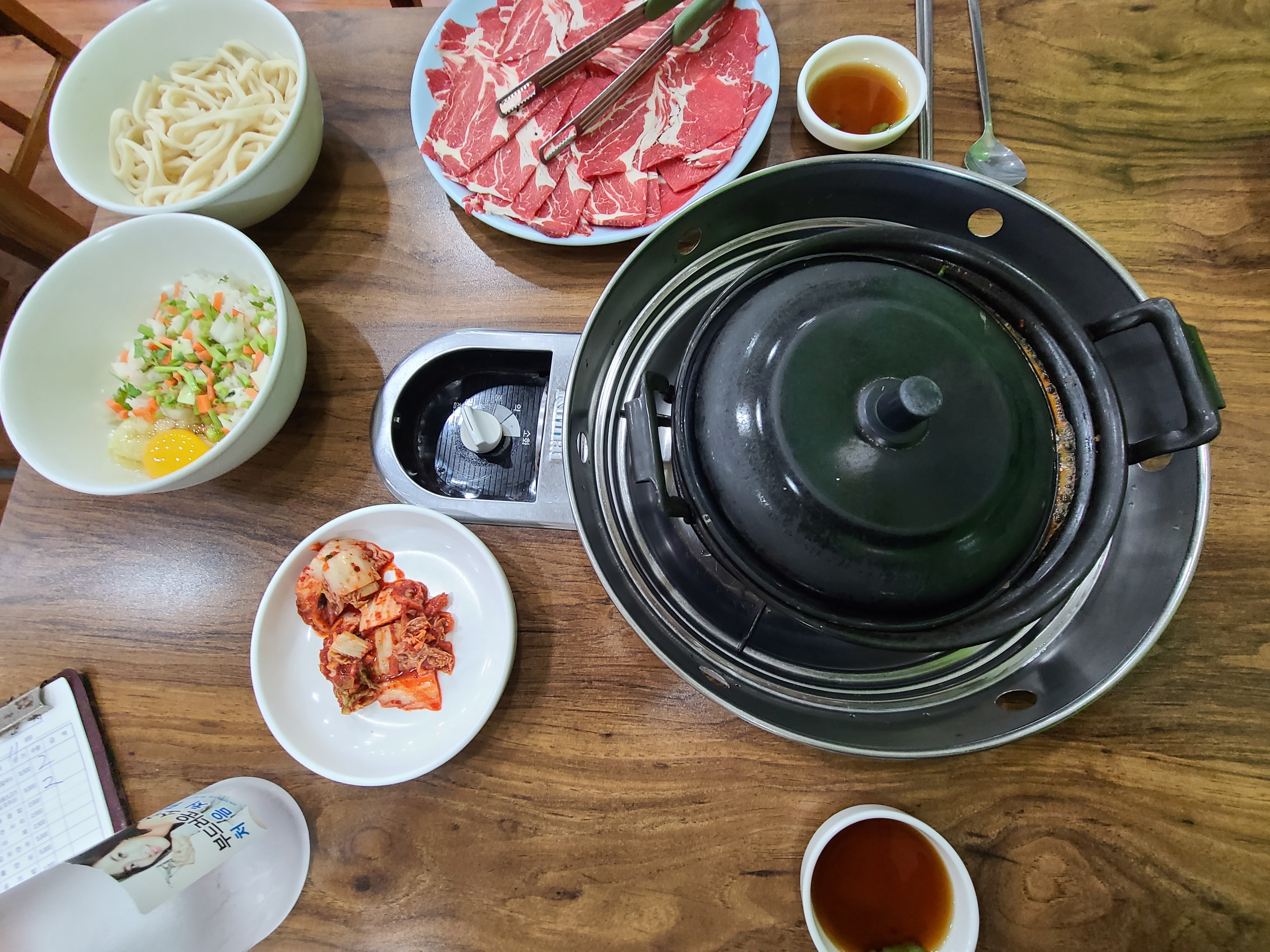 소고기-칼국수-볶음밥-육수