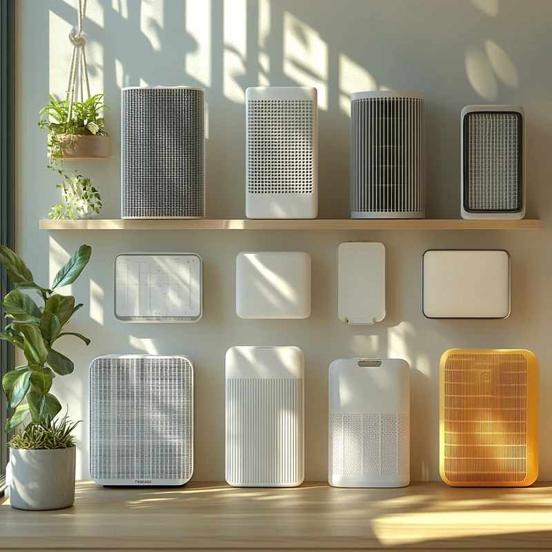 공기청정기 필터 종류와 각 성능, 헤파필터 교체 비용을 한눈에 비교할 수 있는 시각화, 2025 교체 주기 안내, 경제적 비용, 필터 효과 비교