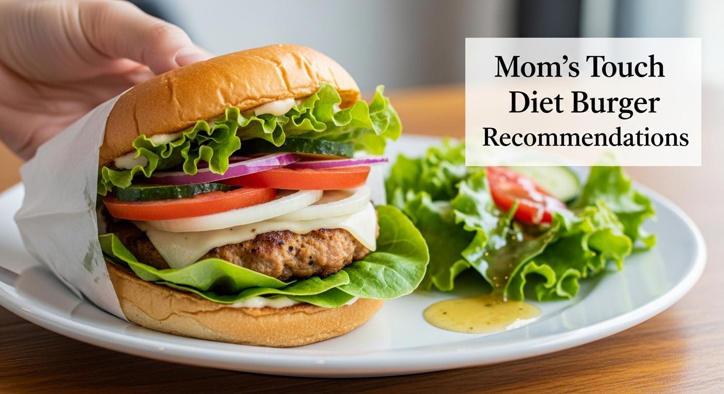 다이어트 햄버거 추천 맘스터치