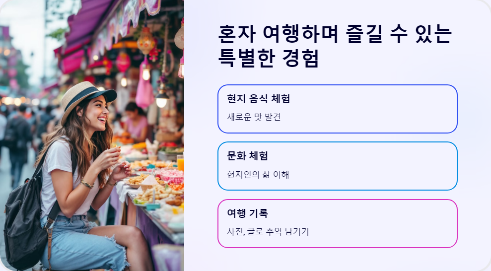 혼자 떠나는 해외여행