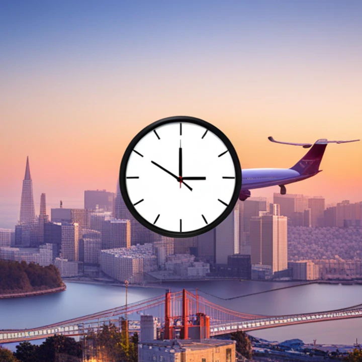 샌프란시스코 또는 LA 공항 경유 시간