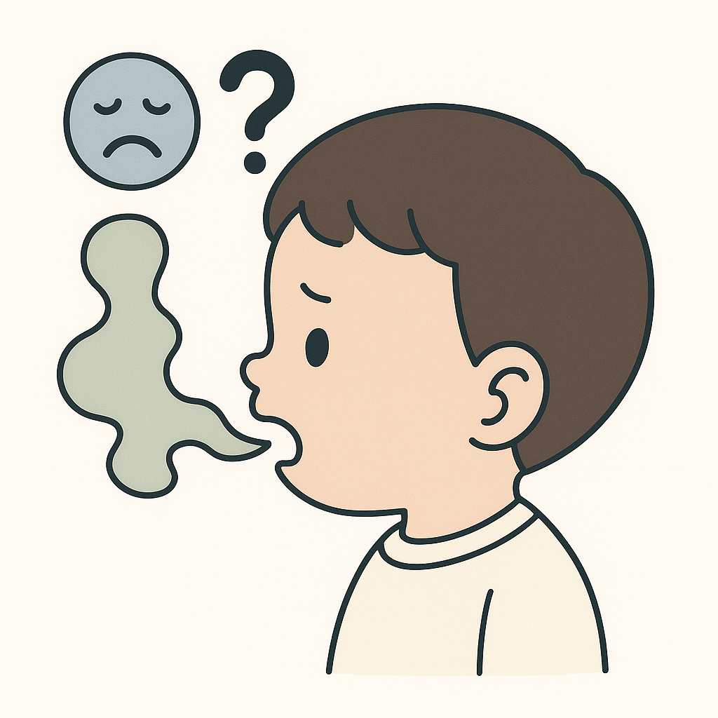 유아 입냄새의 원인과 해결법에 대한 이미지