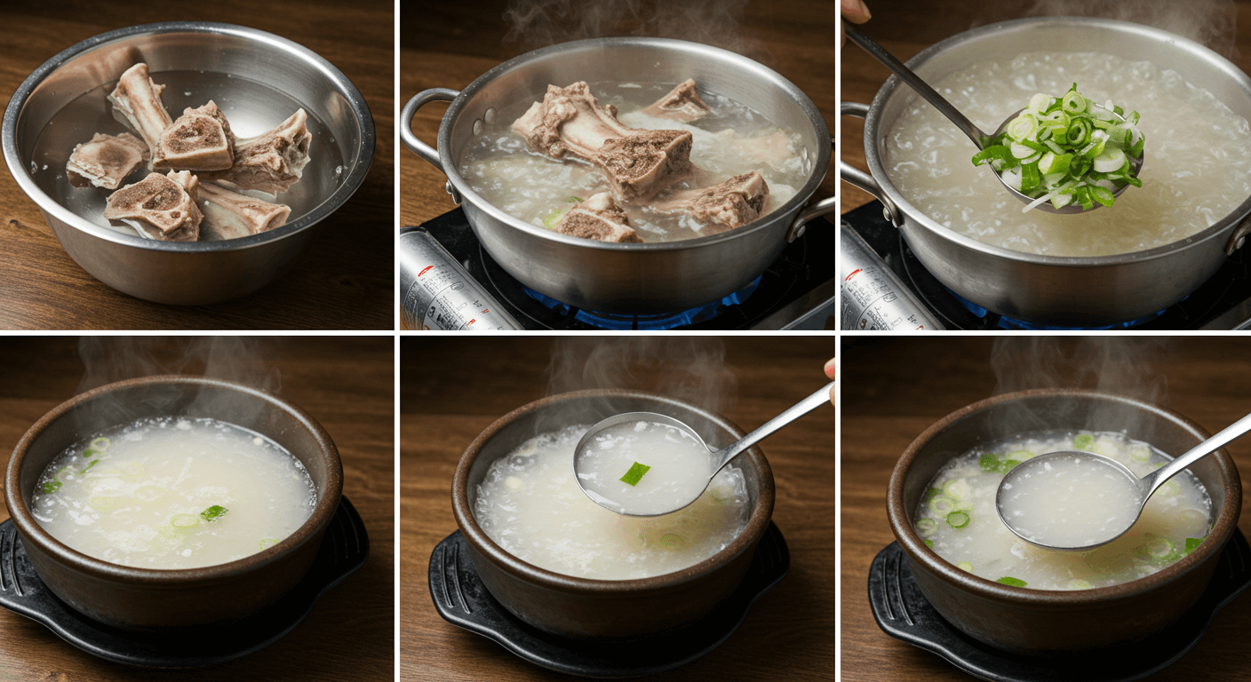 곰탕, 설렁탕, 곰탕레시피, 설렁탕레시피, 한식, 국물요리, 건강식, 한식레시피, 사골국, 음식정보