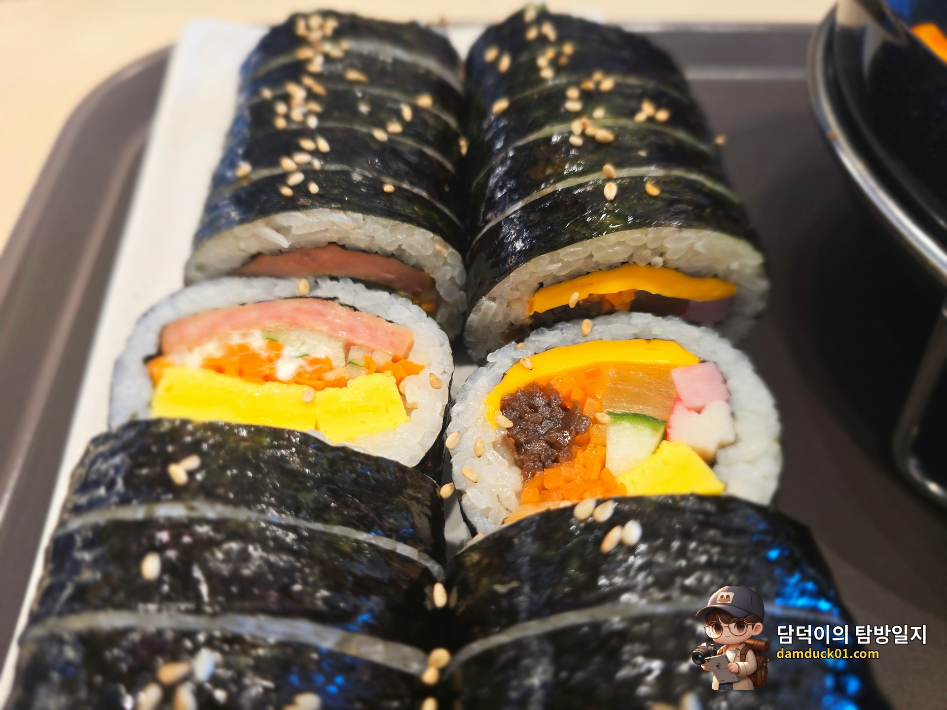 더블치즈김밥, 에그스팸김밥