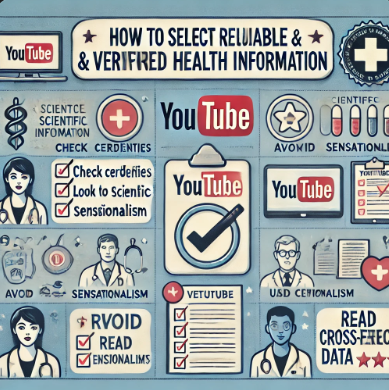 건강 정보 유튜브 채널, 검증된 정보만 골라보기 관련 사진
