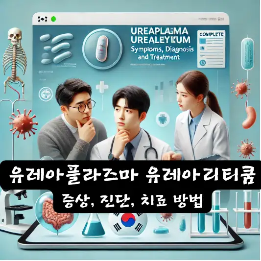 유레아플라즈마 유레아리티쿰 증상, 진단, 잠복기, 전염, 치료 방법