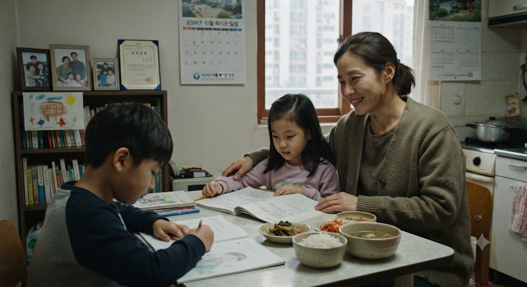 장위소득 70% 이하 한부모가정이 가사지원 대상에 해당되는 모습