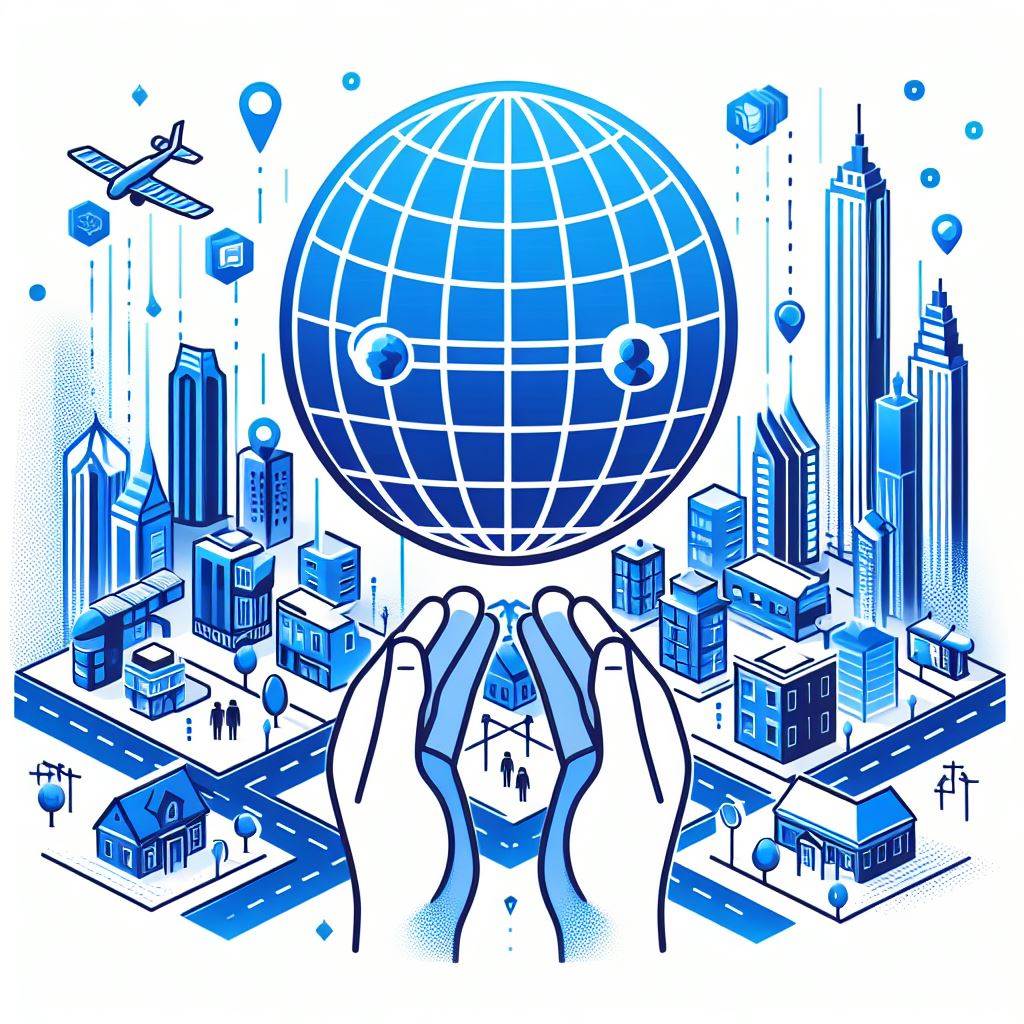 가상세계 메타버스 로고