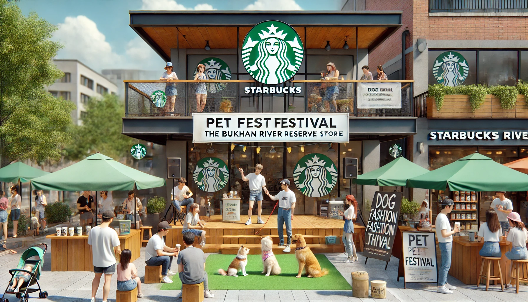 스타벅스 더북한강R점, 반려동물 페스티벌 열린다!
